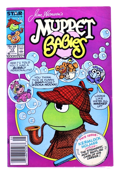 Jim Henson's Muppet Babies US-Comic Vol. 1 No. 13 (1987): Kermlock Holmes von Marvel Comics